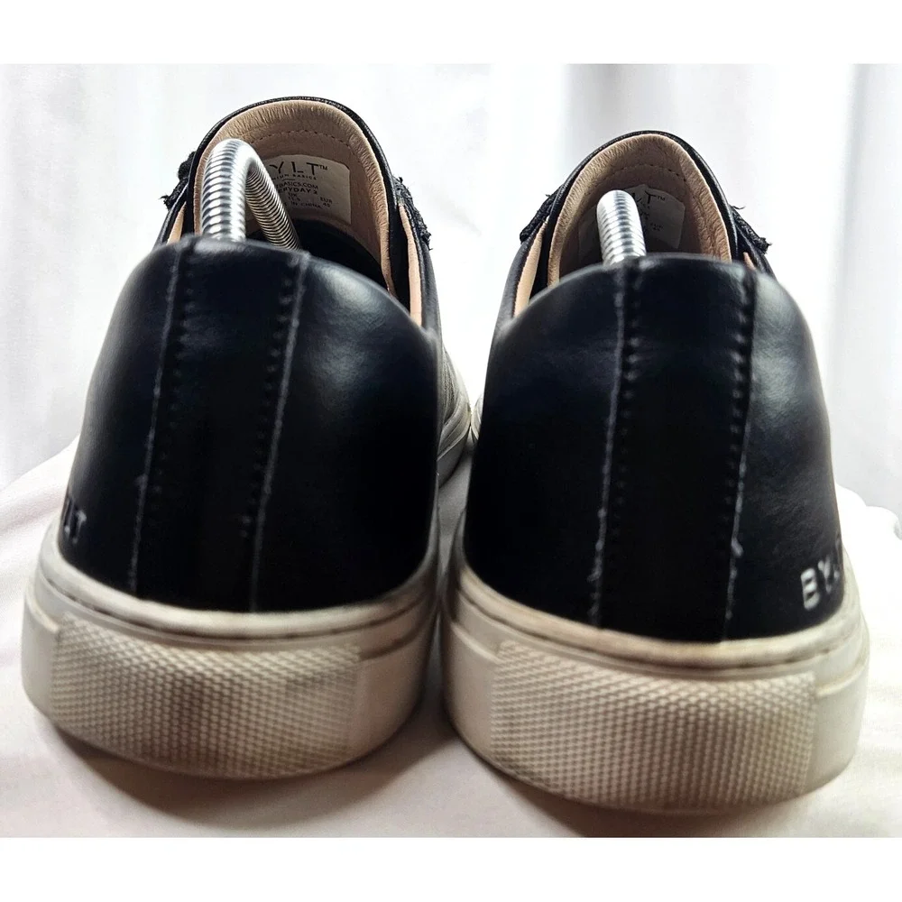 BYLT Everyday 2 Mens Size 12 Shoes Full Grain Leather‎ Casual Sneakers Black